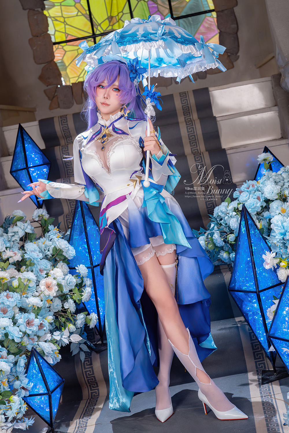 咬一口兔娘(Yiko湿润兔) –鸣潮 坎特蕾拉[Cosplay]