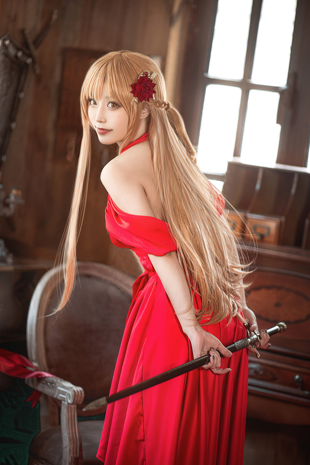 切切celia - 亚丝娜礼服[Cosplay]