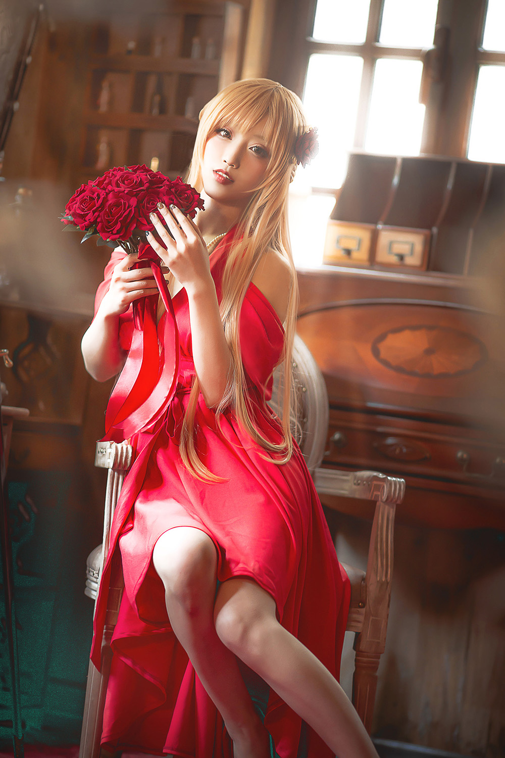 切切celia - 亚丝娜礼服[Cosplay]