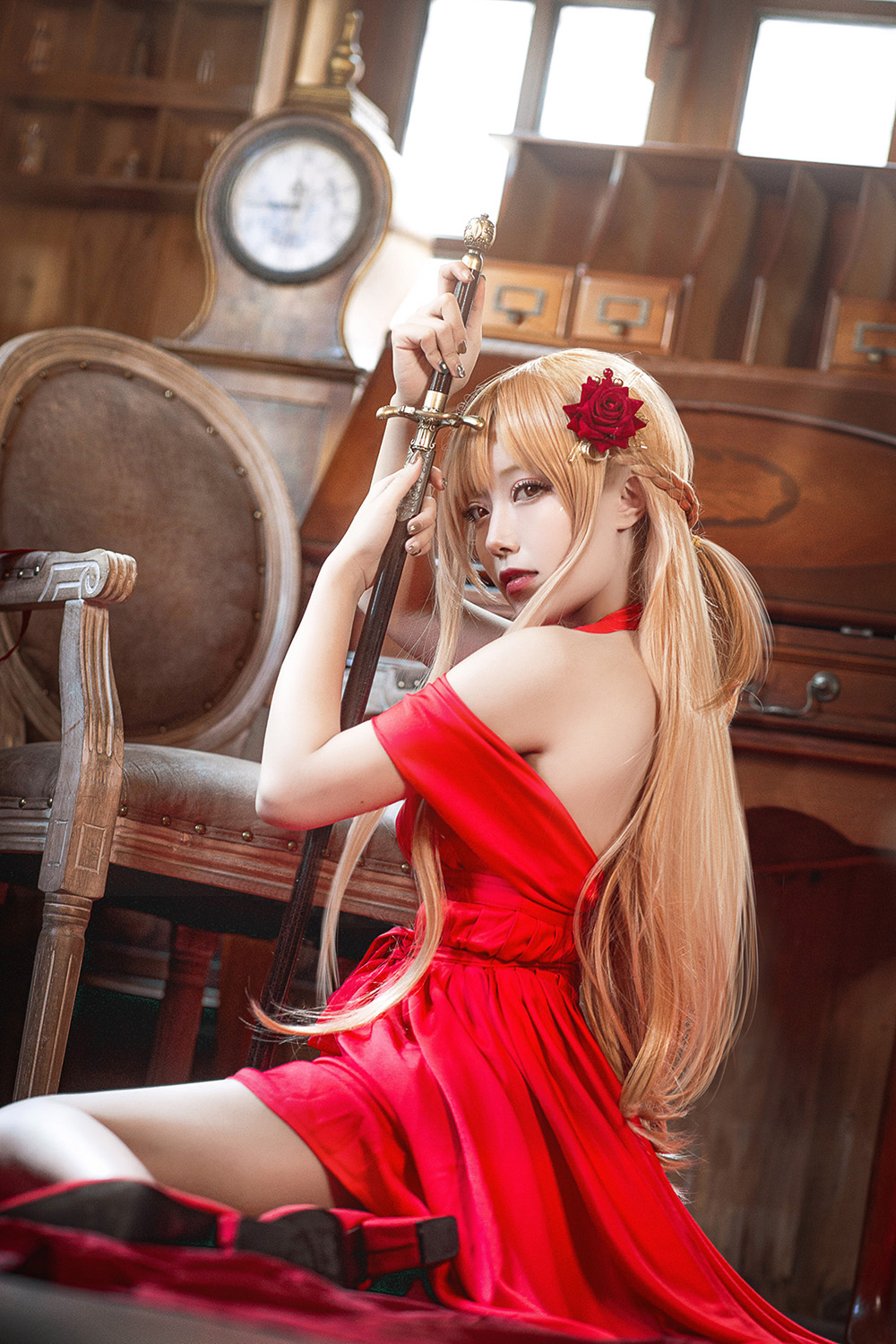 切切celia - 亚丝娜礼服[Cosplay]