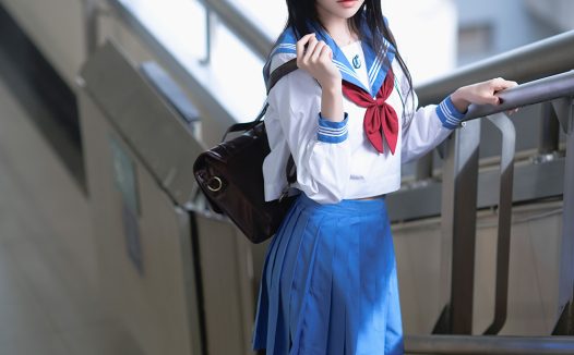 桜桃喵-地铁JK[Cosplay]
