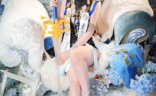 Seele麦麦 – 菲比&卡提希娅的蓝色花海物语[Cosplay]